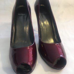 Stuart Weitzman Heels, Rich Burgandy Color